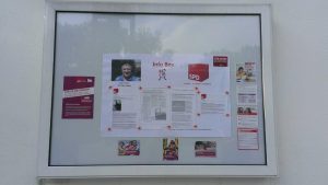 Peter-Urban-Infobox in der Sandheide
