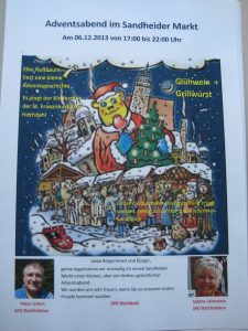 Einladung zum adventlichen Beisammensein