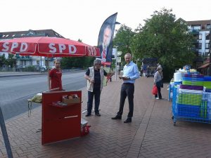 Jan Pfeifer, Volker Teich, Manfred Krick (von links)