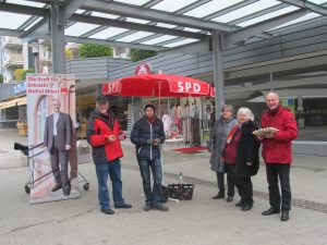 In Hochdahl: Paul Söhnchen, Jan Pfeifer, Marianne Söhnchen, Karin Fik und Detlef Ehlert