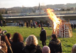 Osterfeuer 2015 am Eickener Busch