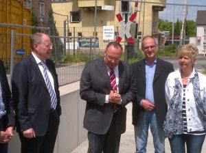 Peer Steinbrück, Rainer Latsch, Detlef Ehlert, Sabine Lahnstein