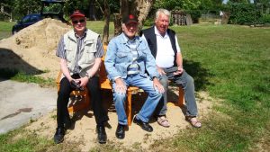 Die sind eine Bank... Horst Esselborn, Adi Franke, Dieter Becker