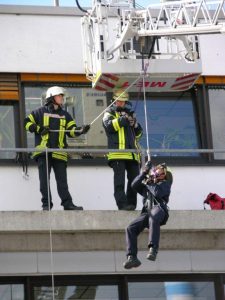 Erkrather Feuerwehr im Übungseinsatz