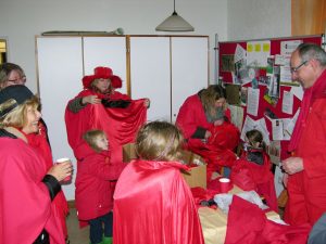 Wir kleiden uns ein...