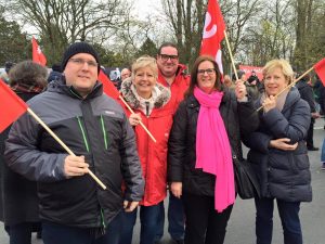Mettmanner Delegation in Düsseldorf