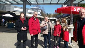 SPD auf dem Hochdahler Markt
