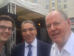 Max Guder, Interkultureller Berater Mohammed Assila und Peer Steinbrück
