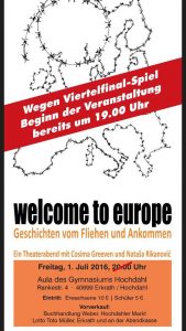 Welcome to Europe