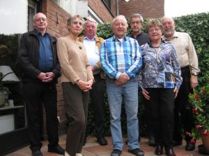 Der neue Vorstand, von links: Horst Esselborn, Berigitte Hampel, Dieter Becker, Adi Franke, Jochen Lohoff, Siegrid Koch, Jürgen Hampel