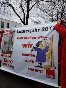 Hier stehen wir... Wir können auch anders!